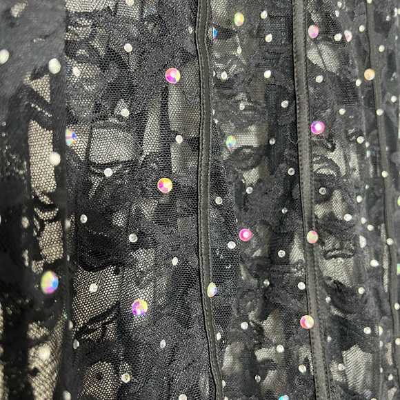 FASHION NOVA SIN CITY LIGHTS MINI DRESS BLACK - Picture 3 of 5